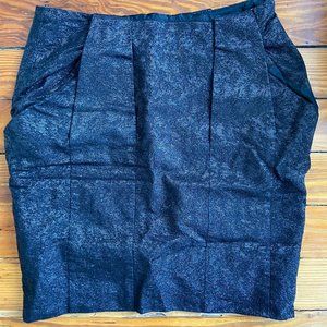 Karen Millen Black Skirt with Gold Detail